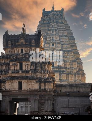 virupaksha Tempel Stockfoto