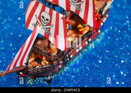 Lego Piraten der Karibik Stockfoto