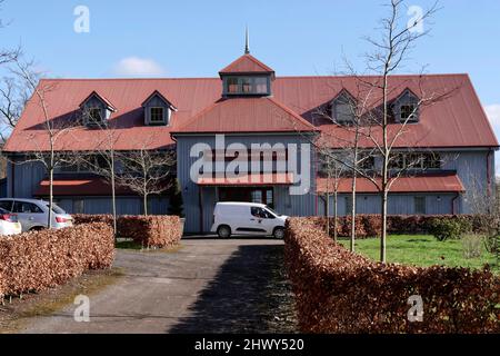 Das Tamar Monoukian Sports Center, Dumfries House Estate, Cumnock, East Ayrshire, Schottland, Großbritannien Stockfoto