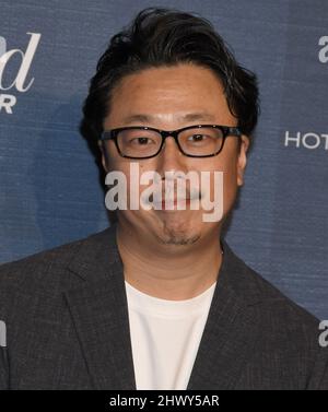 Teruhisa Yamamoto trifft am Montag, dem 7. März 2022, bei der Oscar-Nominierten-Nacht des Hollywood Reporter in Spago in Beverly Hills, CA ein. (Foto von Sthanlee B. Mirador/Sipa USA) Stockfoto