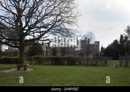 Cheam Surrey England Nonsuch Park wurde ursprünglich als König Heinrich VIII. Hirschjagdpark - Nonsuch Mansion angelegt Stockfoto