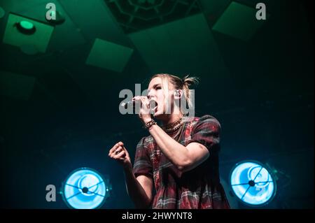 Halestorm - Ein Abend mit Halestorm - Akustik-Set - Barrowland Glasgow 7.. März 2022 Stockfoto