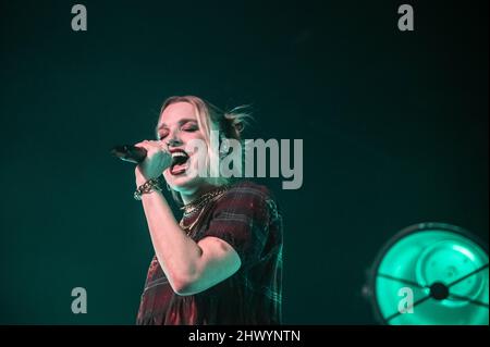 Halestorm - Ein Abend mit Halestorm - Akustik-Set - Barrowland Glasgow 7.. März 2022 Stockfoto