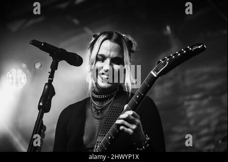 Halestorm - Ein Abend mit Halestorm - Elektrisches Set - Barrowland Glasgow 7.. März 2022 Stockfoto