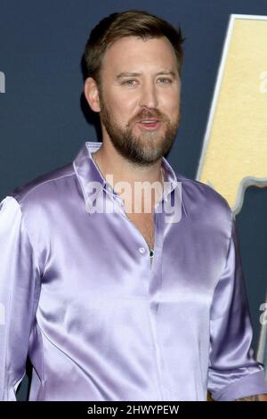 LAS VEGAS – 7. MÄRZ: Charles Kelley bei den Academy of Country Music Awards 2022 kommt am 7. März 2022 in Las Vegas, NV, im Allegient Stadium an (Foto: Katrina Jordan/Sipa USA) Stockfoto