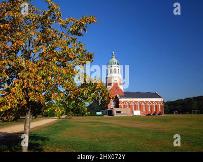 Royal Victoria Hospital Chapel, Netley, Hampshire. Herbst. Stockfoto