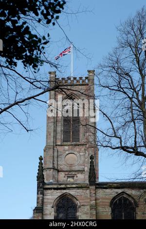 St Georges Anglican Church in Newcastle-under-Lyme Staffordshire Stockfoto