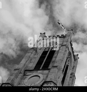 St Georges Anglican Church in Newcastle-under-Lyme Staffordshire Stockfoto