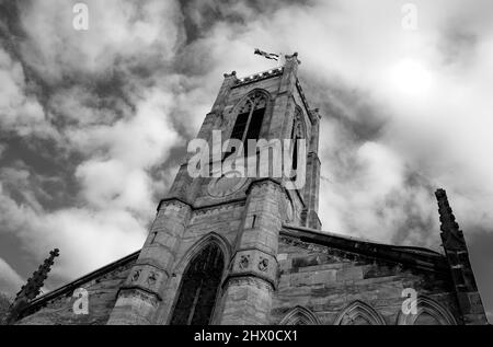 St Georges Anglican Church in Newcastle-under-Lyme Staffordshire Stockfoto