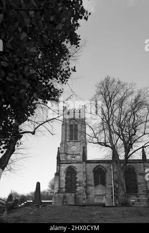 St Georges Anglican Church in Newcastle-under-Lyme Staffordshire Stockfoto