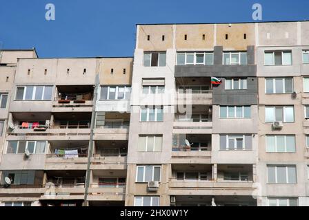 Hochhausunterkunft, Vorort Von Lyulin, Sofia, Bulgarien. Stockfoto