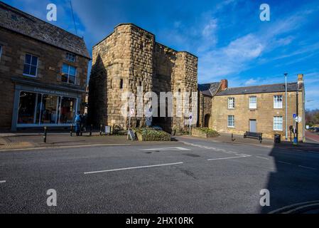 Hotspur Gateway, Bondgate, Alnwick, Northumberland Stockfoto
