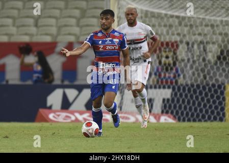 Fortaleza, Brasilien. 08. März 2022. Ronald von Fortaleza während des Fußballspiels Campeonato Cearense zwischen Ferroviario und Fortaleza in der Arena Castelao, Fortaleza, Brasilien. Caior Rocha/SPP Credit: SPP Sport Press Photo. /Alamy Live News Stockfoto