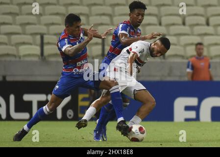 Fortaleza, Brasilien. 08. März 2022. Landazuri von Fortaleza während des Fußballspiels Campeonato Cearense zwischen Ferroviario und Fortaleza in der Arena Castelao, Fortaleza, Brasilien. Caior Rocha/SPP Credit: SPP Sport Press Photo. /Alamy Live News Stockfoto