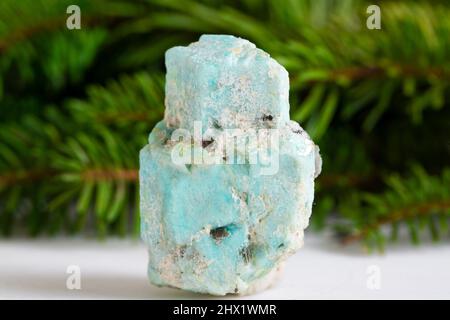 Mineral Probe Stein Gesteinsgeologie Edelstein Kristall Stockfoto