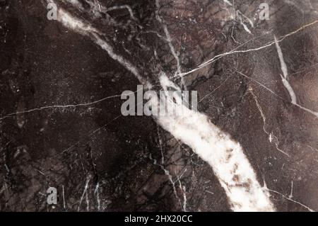 Textur aus unpoliertem Marmor. Steinmuster. Abstrakter Hintergrund Stockfoto