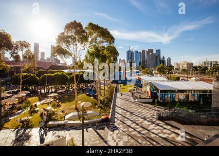 Australian Open 2022: Tag 8 Stockfoto