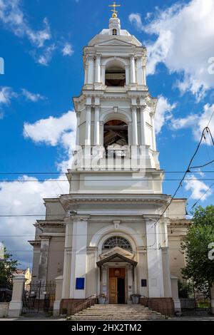 St. Petersburg, die Kirche der Heiligen Katharina der große Märtyrer auf der Insel Wassiljewski Stockfoto