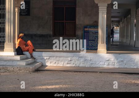 Ein religiöses Fest in Indien Stockfoto