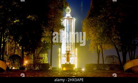 KIEW, Ukraine - Oktober 02,2016:das Denkmal, eine Skulptur, die Holodomor in der Ukraine gewidmet ist Stockfoto