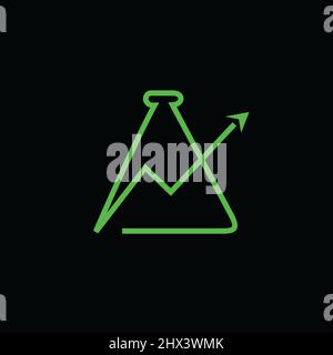 Einfache und moderne Laborsymbole Stock Vektor