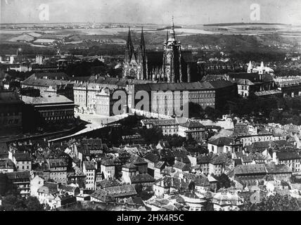 Tschechische Republik - Prag Allgemein - Szenen File1. 1.Mai 1933. Stockfoto