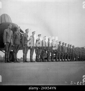 N.C.C. pilotiert in der Royal Netherlands Indies Air Force. 01. Januar 1941. Stockfoto