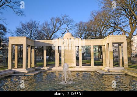 Brighton war Memorial, Gedenken an die Gefallenen des Ersten Weltkriegs, Old Steine Gardens, City of Brighton and Hove, East Sussex, England, Großbritannien Stockfoto