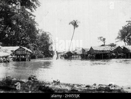 Malaita. Salomonen. 12. März 1942. Stockfoto