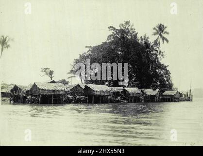 Salomonen - Wohnen. 04. März 1954. Stockfoto