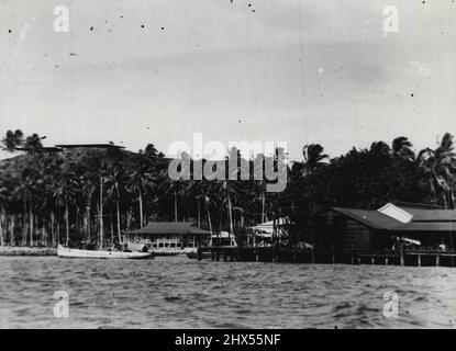 Salomonen - Frühe Szenen. 25. Juli 1943. Stockfoto
