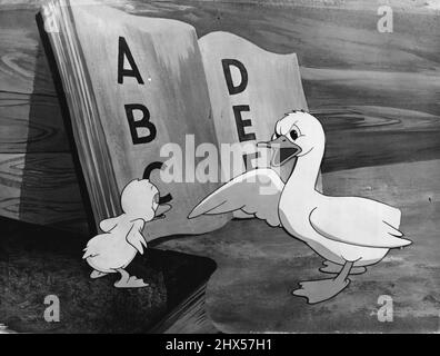 Steps with A, B, E, C. 24. September 1953. (Foto von The Sunday Herald). Stockfoto