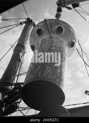 'Niagara' - Auch Bergungsszenen - Merchant Shipping. 01. März 1955. Stockfoto