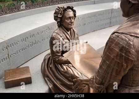 Stimmen aus dem Garten: Das Virginia Women's Monument in Richmond VA Stockfoto