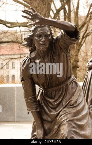 Stimmen aus dem Garten: Das Virginia Women's Monument in Richmond VA Stockfoto