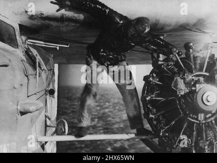 264 - Kingsford Smith 'Southern Cross' Flug Nach Amerika 1930. 2. Dezember 1954. Stockfoto