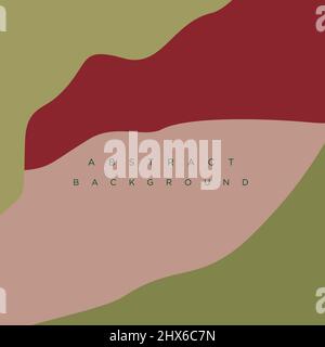 Flach abstrakter Hintergrund einfach und modern 16 Stock Vektor