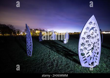 Sutherland Memorial Park Guildford Surrey England Stockfoto