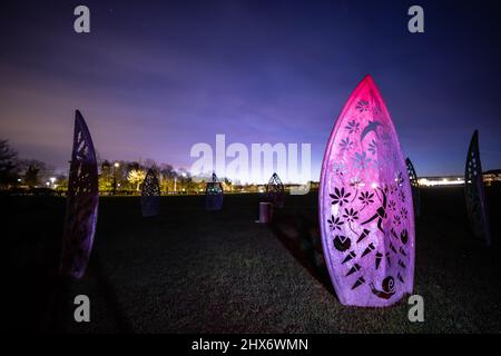 Sutherland Memorial Park Guildford Surrey England Stockfoto