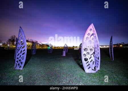 Sutherland Memorial Park Guildford Surrey England Stockfoto