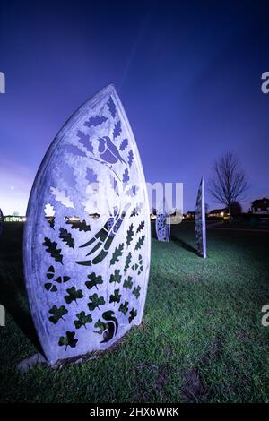 Sutherland Memorial Park Guildford Surrey England Stockfoto