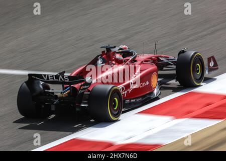 16 während der Formel 1 Aramco-Vorsaison-Tests vor der FIA-Formel-1-Weltmeisterschaft 2022 auf dem Bahrain International Circuit, vom 10. Bis 12. März 2022 in Sakhir, Bahrain - Foto: Dppi/DPPI/LiveMedia Stockfoto