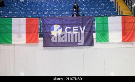 Arena di Monza, Monza (MB), Italien, 09. März 2022, Confederation Europeenne de Volleyball in den Viertelfinalen - Vero Volley Monza gegen Carraro Imoco Stockfoto