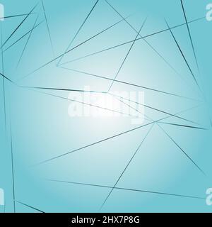 Abstrakte polygonale Formen und Verbindungsstruktur mit verbindenden Punkten und Linien Stock Vektor