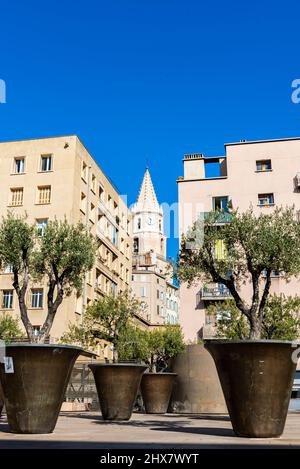 Eglise des Accoules Quartier du Panier, Marseille, Frankreich, Bouches-du-Rhône Paca 13 Stockfoto