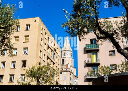 Eglise des Accoules Quartier du Panier, Marseille, Frankreich, Bouches-du-Rhône Paca 13 Stockfoto