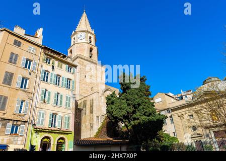 Eglise des Accoules Quartier du Panier, Marseille, Frankreich, Bouches-du-Rhône Paca 13 Stockfoto