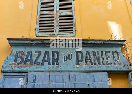 Le Panier Marseille France Paca Stockfoto