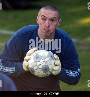 PORTSMOUTH TRAINING 27-01-06 DEAN KIELY PIC MIKE WALKER, 2006 Stockfoto