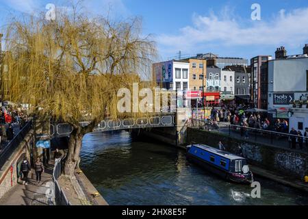 Macclesfield Bridge, Camden Town, London, England, Großbritannien Stockfoto